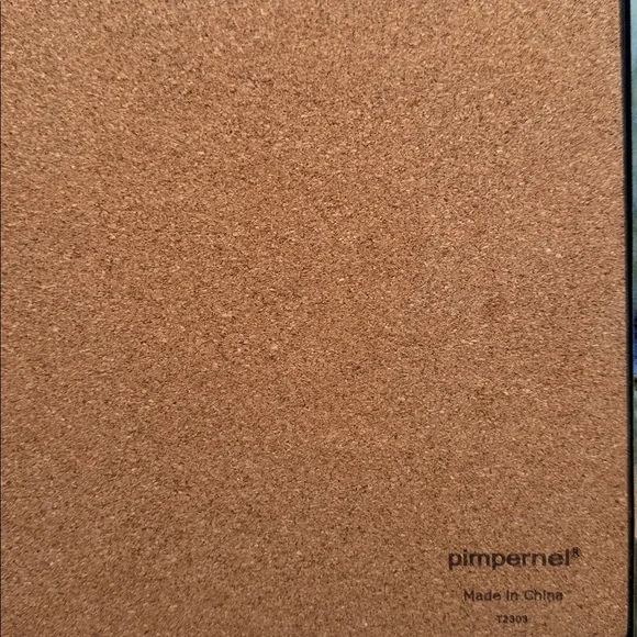 Set of 4 Pimpernel Blue Wildflower Meadow Placemats – Floral Table Decor - Picture 4 of 5